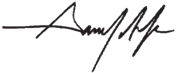 Sam Assefa's signature